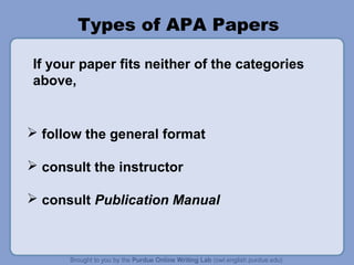 Apa powerpoint | PPT
