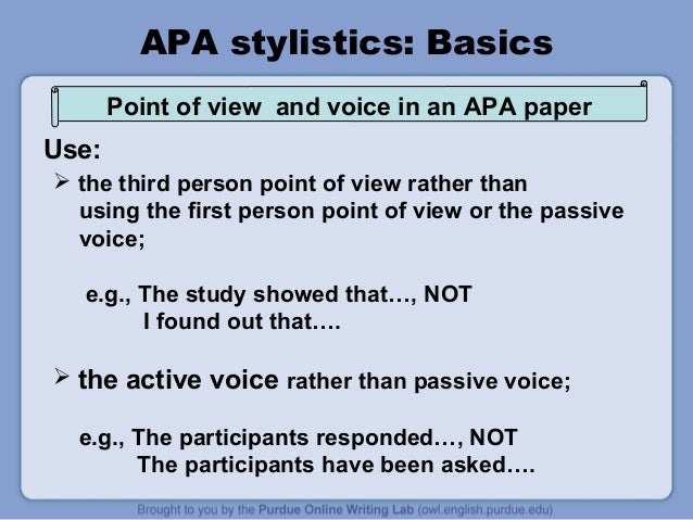 apa power point