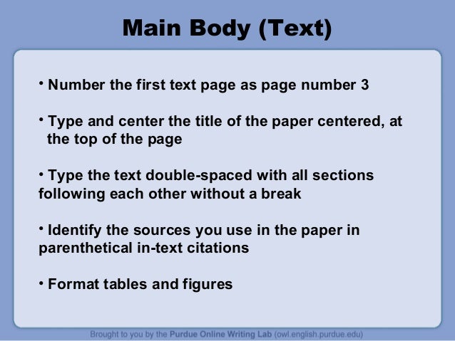 Essay style paper