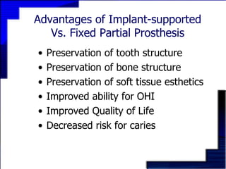 A Paradigm Shift In Prosthetic Dentistry | PPT