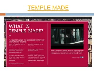 TEMPLE MADE

 