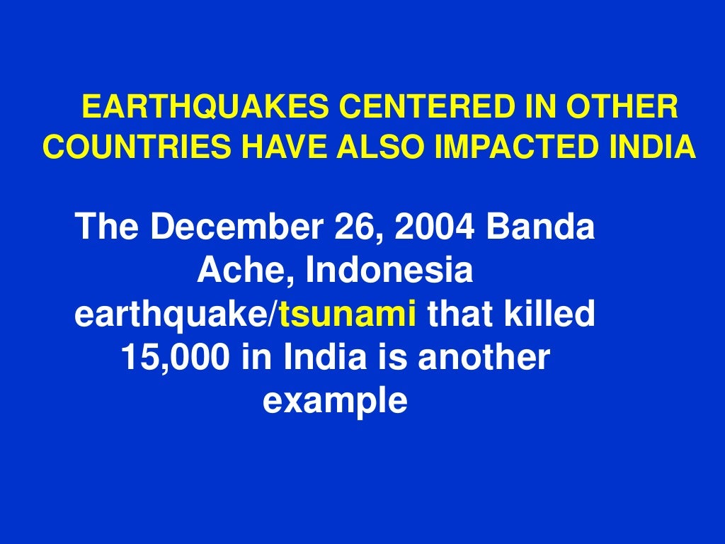 Case study of disaster in india image