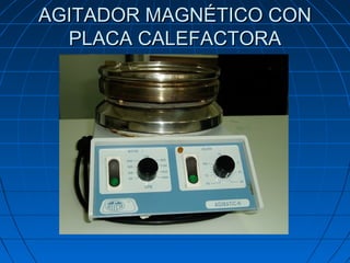 Agitador magnético AGIMATIC N - Material de Laboratorio