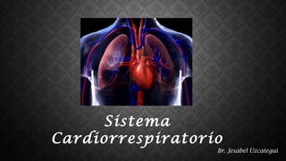 Sistema
Cardiorrespiratorio
Br. Jesabel Uzcategui
 