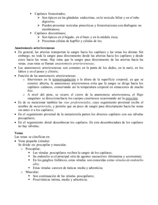 RESUMEN de Histología del Aparato Cardiovascular - Histología de Ross ...