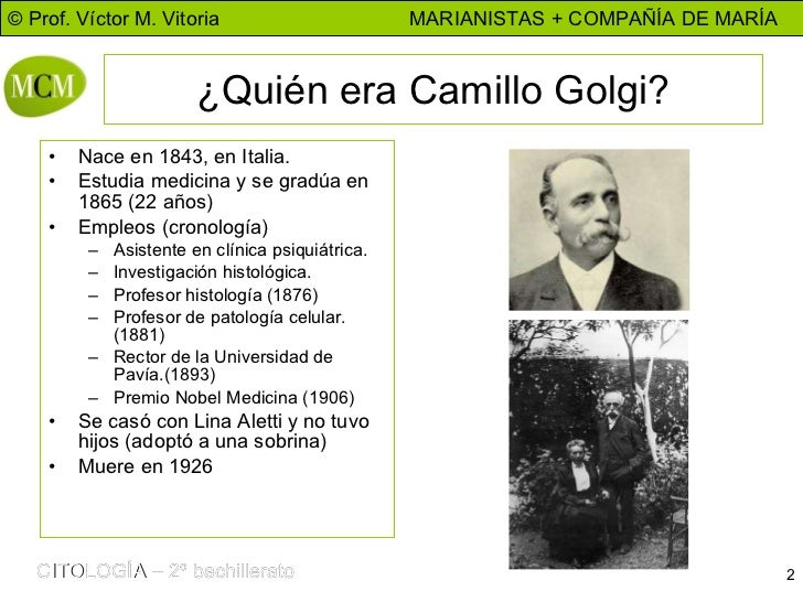 Aparato de golgi