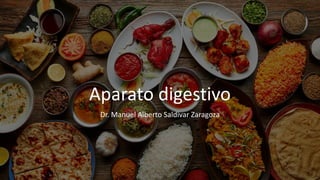 Aparato digestivo
Dr. Manuel Alberto Saldivar Zaragoza
 