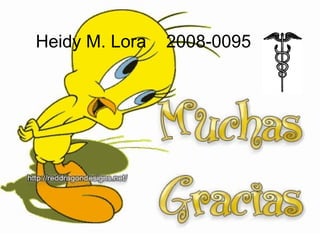 Heidy M. Lora  2008-0095 