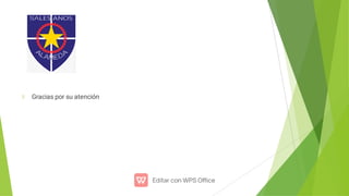 Gracias por su atención
 