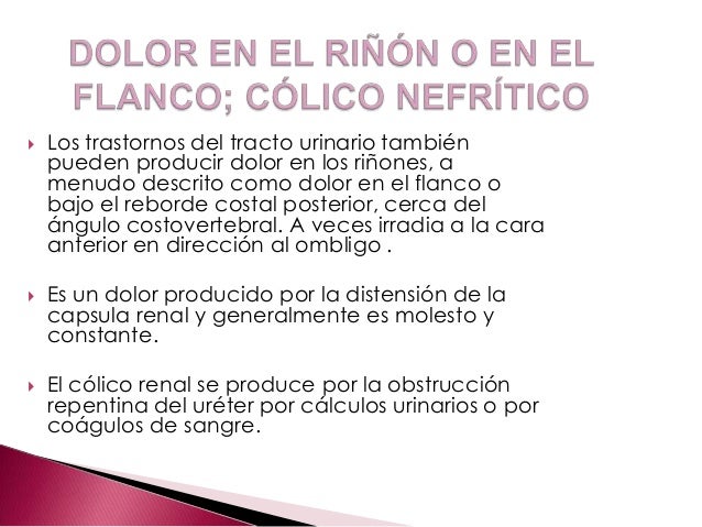 La osteocondrosis de la columna vertebral los riñones