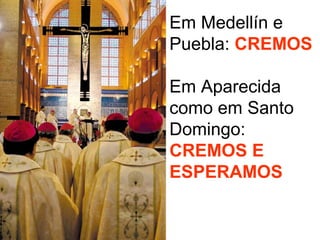 Discípulos
Em Medellín ede
  missionários
  Jesus Caminho
 Jesus Cristo para
Puebla: CREMOS
  que Nele e Vida
   Verdade nossos
   povos tenham
        vida
 Em Aparecida
  Pe. Jaime Carlos Patias, imc
 como em Santo
  www.revistamissoes.org.br
redacao@revistamissoes.org.br
 Domingo: 8820
       Tel.(11) 6256
 CREMOS E
 ESPERAMOS
 