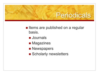 General PeriodicalsAuthor’s last name & first initial Date of publicationTitle of articleTitle of periodicalPage numbers for entire articleKawasaki, G. (2009, June) Website marketing turnoffs. Entrepreneur, 30.Stafford, D. (2009, October 11) The human side of the internet. The Kansas City Star, H1. 