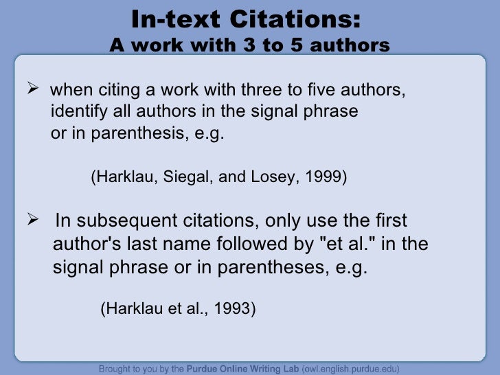 apa in text citation 3 or more authors