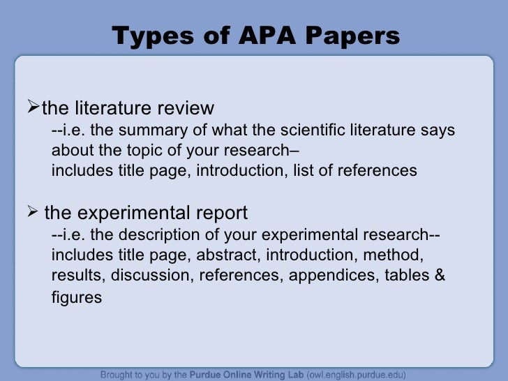 Research paper per apa documentation style protocols