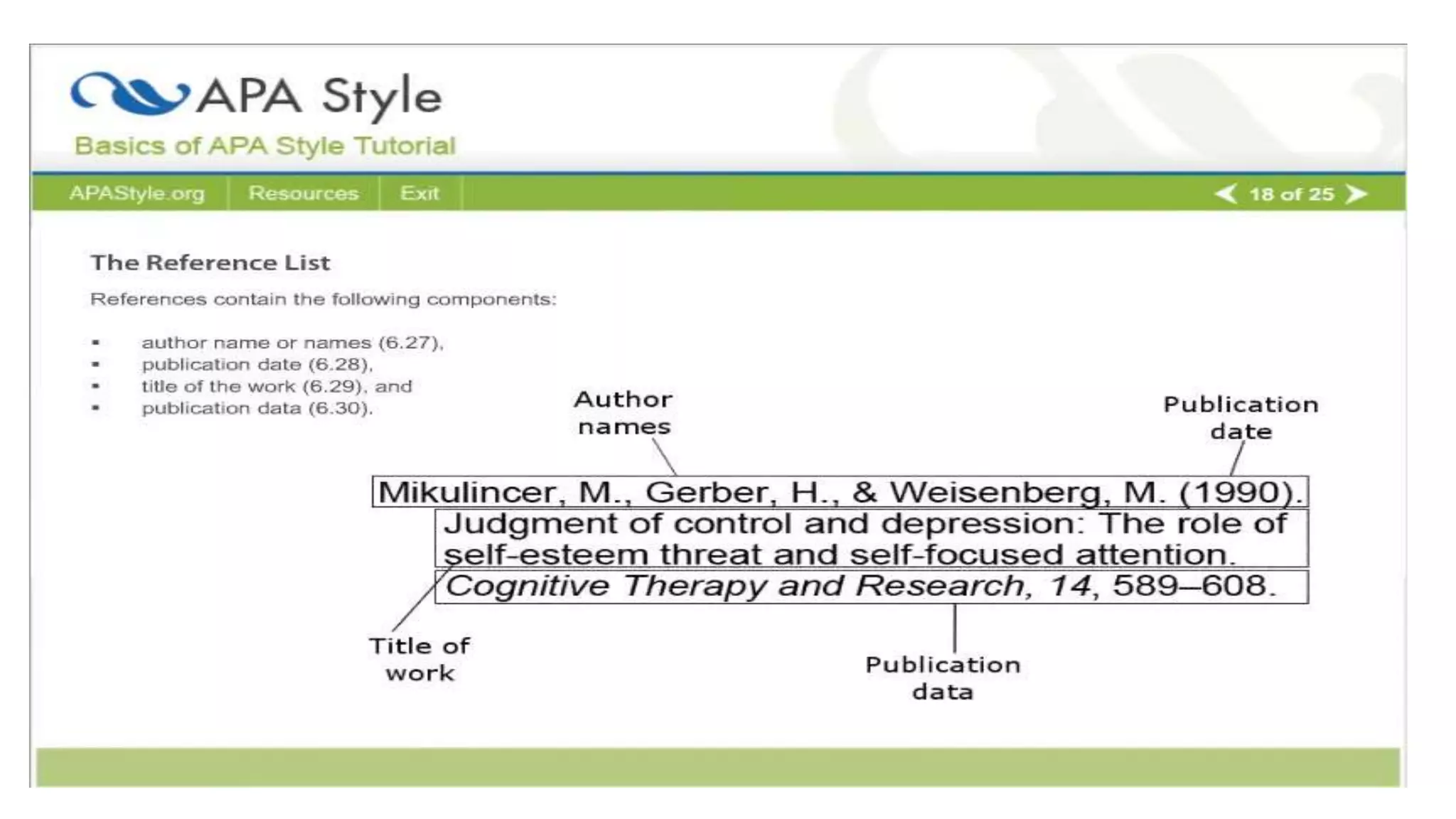 Apa referencing | PPTX