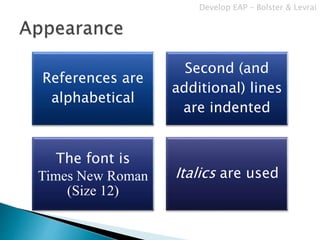 APA referencing style | PPTX
