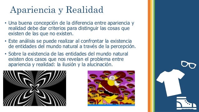 Apariencia y realidad
