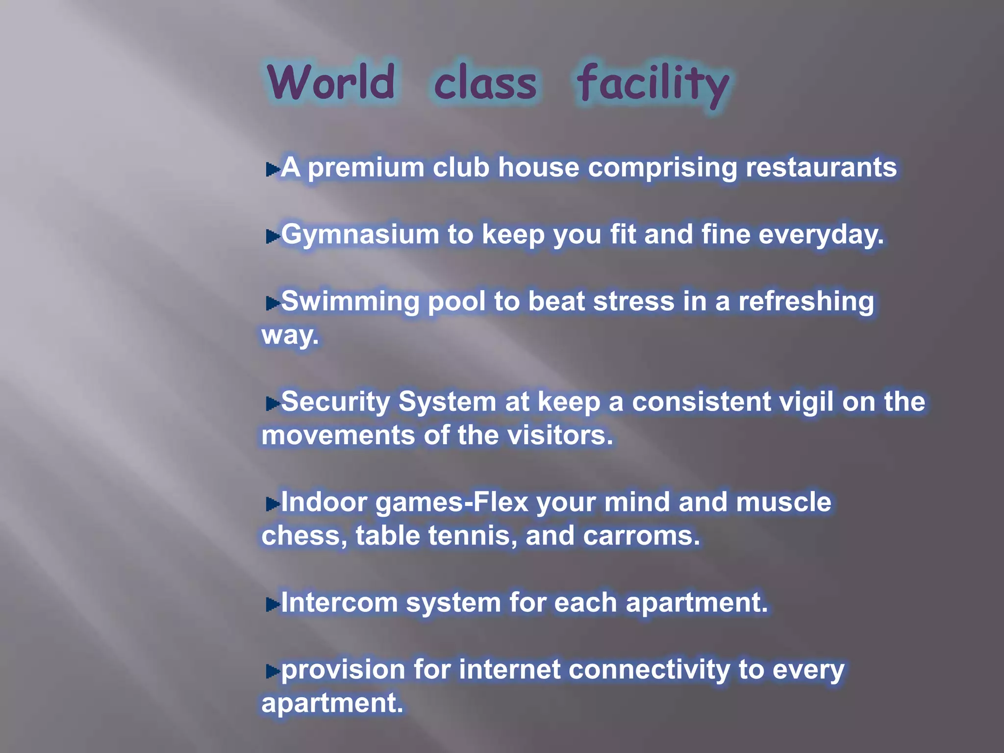 Six minutes from Outer Ring Road (ORR) Phase-I, one km from MMTS railway station.