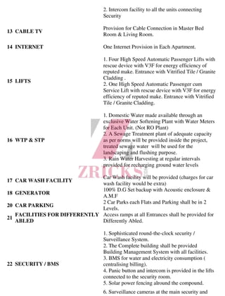 Aparna Westside Brochure - Zricks.com