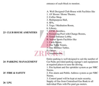 Aparna Westside Brochure - Zricks.com