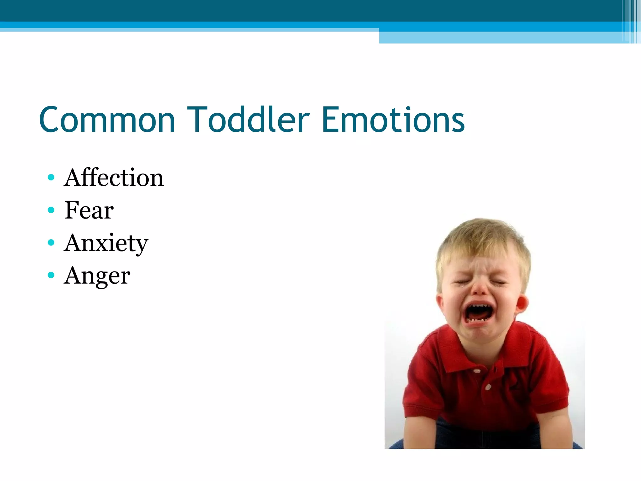 social emotional development of the infants and toddlers | PPT