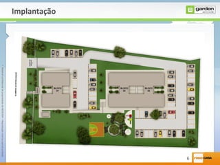 •MaterialconfidencialdepropriedadedaNEOCASA–Reproduçãototalouparcialproibida
6
Implantação
 