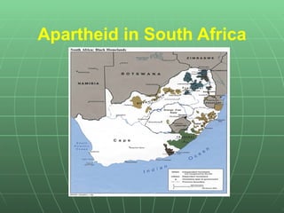 Apartheid in South Africa 