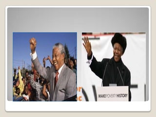 La Vida y Obra de Nelson
        Mandela
 