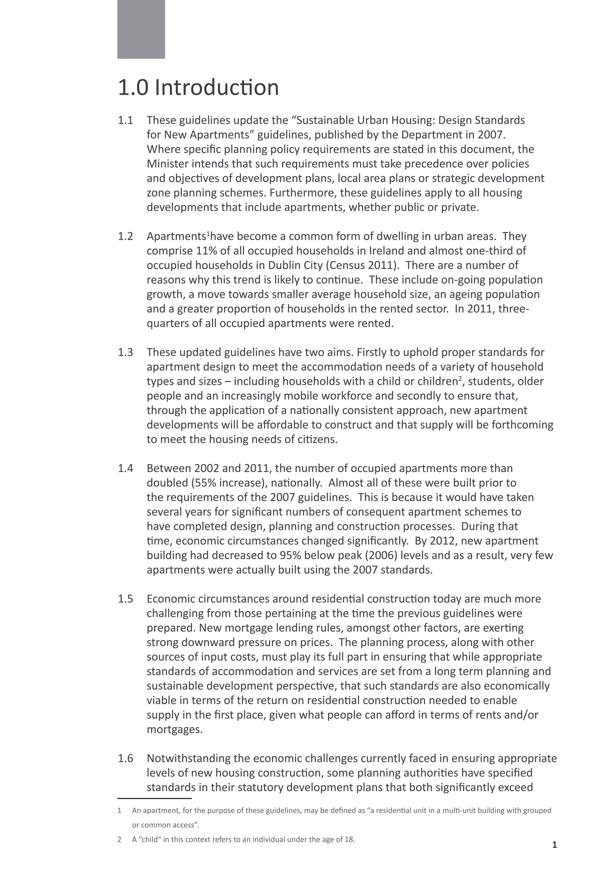 Apartment guidelines 21122015 | PDF