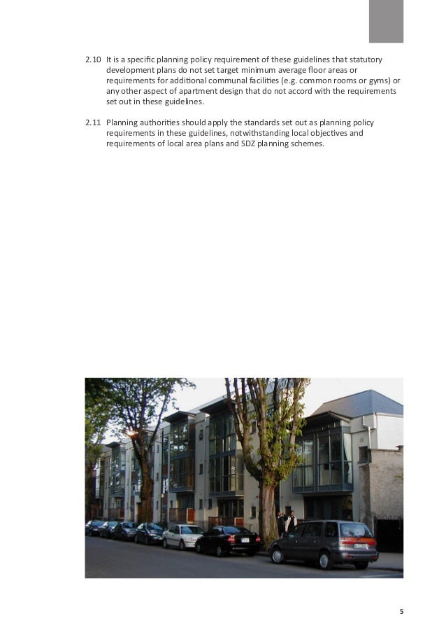 Apartment guidelines 21122015