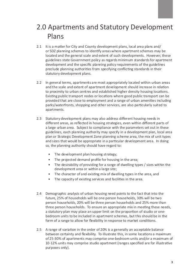 Apartment guidelines 21122015