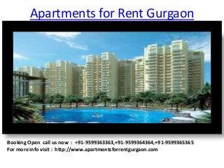Apartments for Rent Gurgaon




Booking Open call us now : +91-9599363363,+91-9599364364,+91-9599365365
For more info visit : http://www.apartmentsforrentgurgaon.com
 