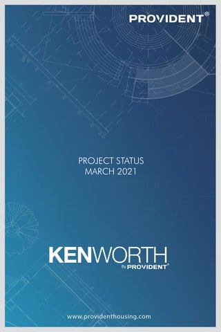 PROJECT STATUS
MARCH 2021
 