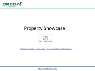 Property Showcase
Apartments in Kilpauk | Flats in Kilpauk | Apartments in Chennai | Devi Narayan
 
