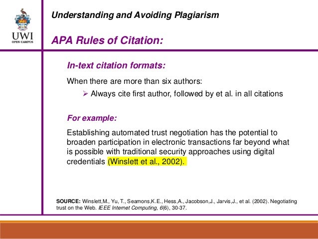 Intext Citations APA 6th ed