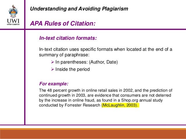 Intext Citations APA 6th ed