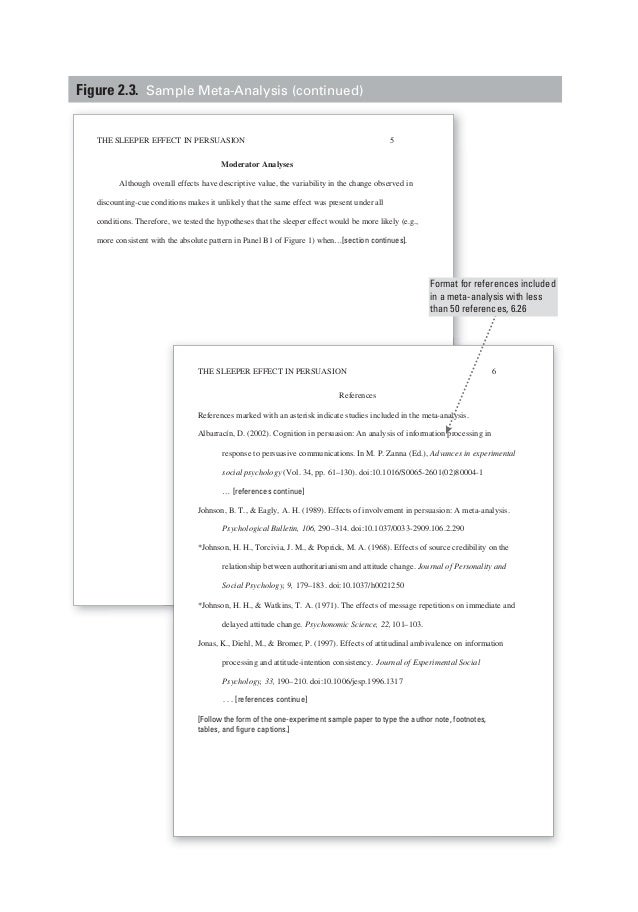 apa homework format