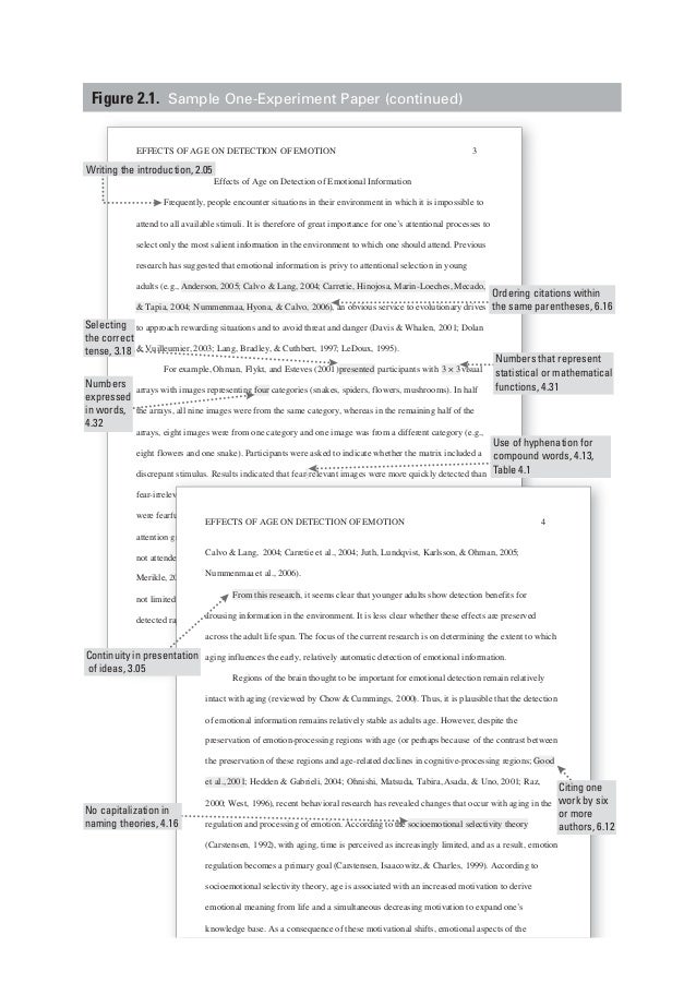 evidence based paper example