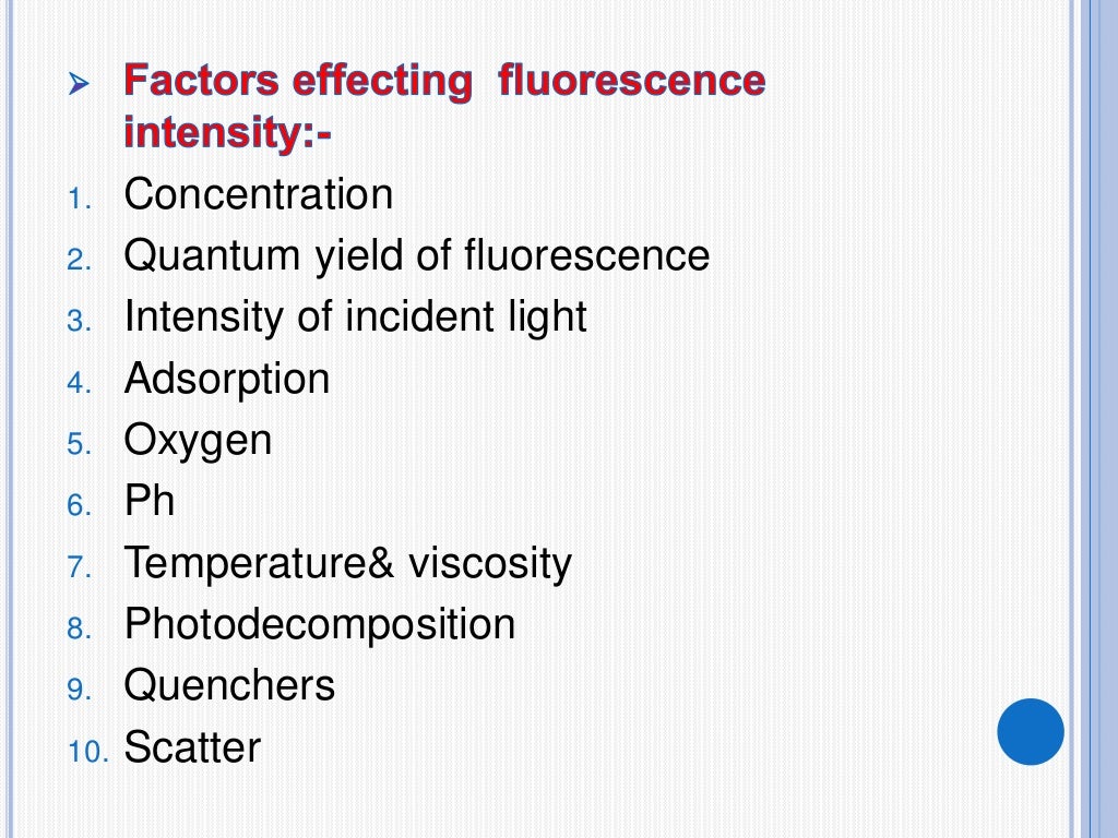 FLUORIMETRY