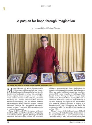 B LU E.C H I P
ART




                       A passion for hope through imagination
                                     ...