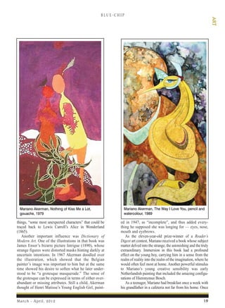 B LU E.C H I P




 Mariano Akerman, Nothing of Kiss Me a Lot,
 gouache, 1979
                                            ...