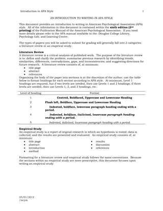 Apa Style Introduction.pdf APA referencing style | PDF