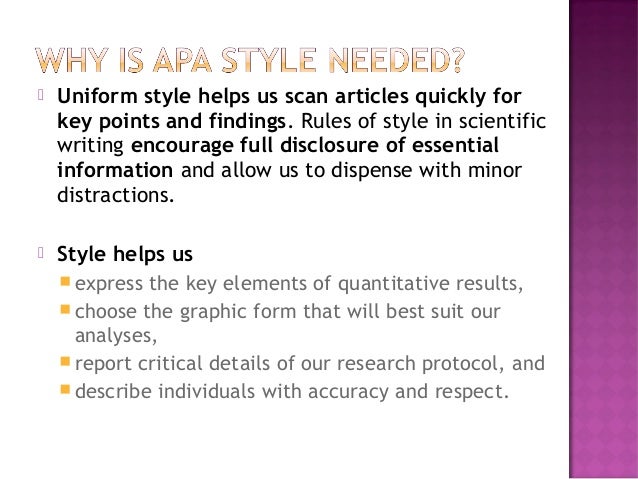 basic apa style