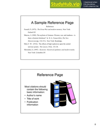 Reference Style Using Pdf APA Style | PDF
