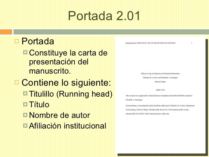 apa style 6ta en espanol portada apa