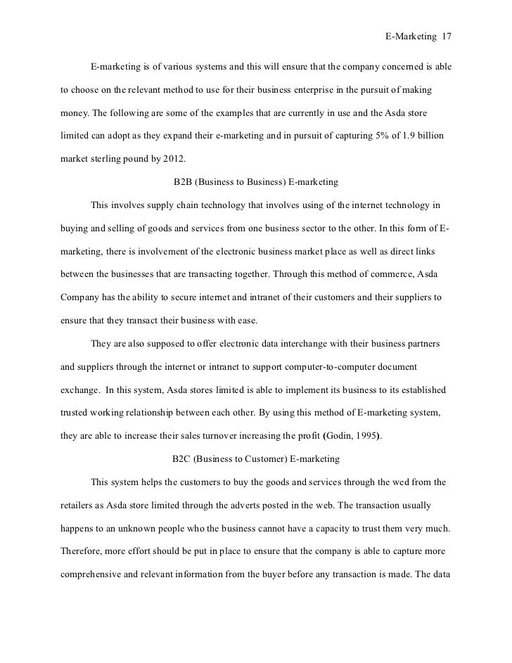 Dissertation on asda 08 picture