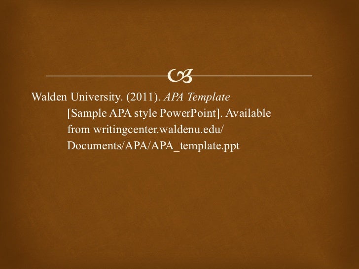 apa template powerpoint apa format for papers