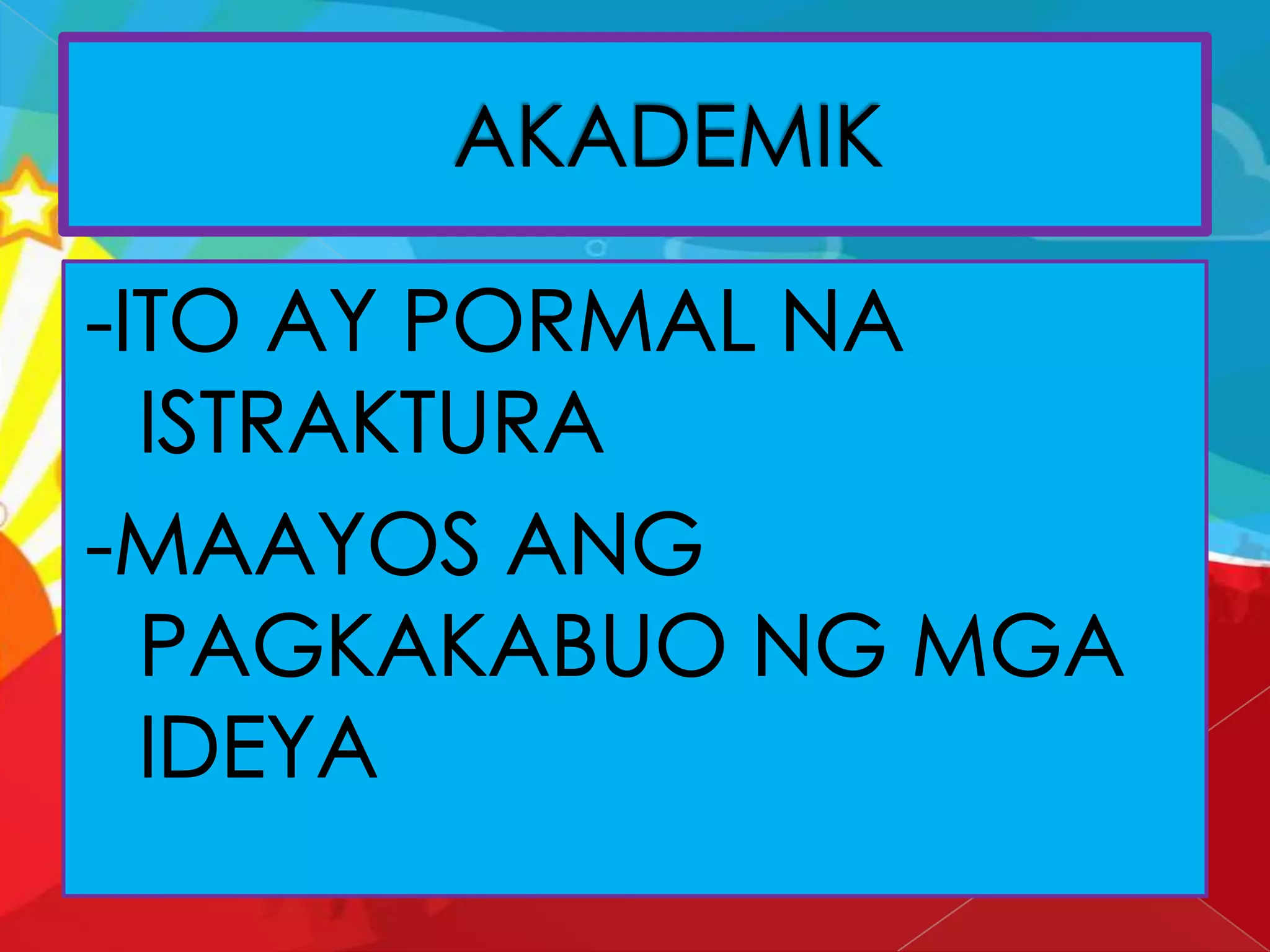 APAT NA MAKRONG KASANAYAN SA WIKA