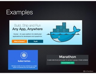 @crichardson
Examples
 