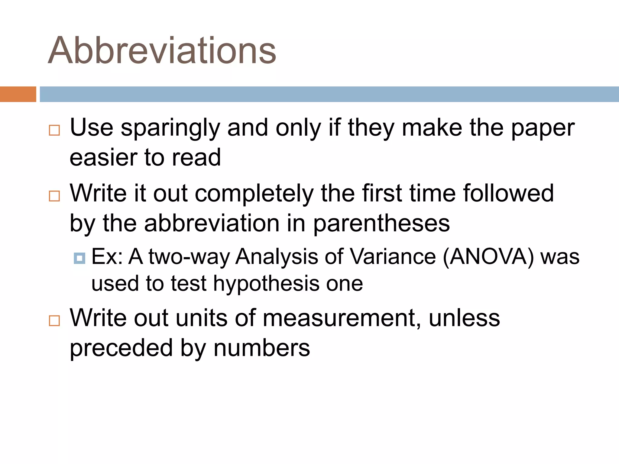Title PagePage Numbers:Appears on every page of the research paper starting on the title pageIn the header created for the running head, insert right-aligned page numbering starting with the number 1 on the same line as the running head